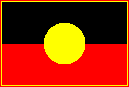 Flagge der Aborigines